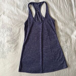 Lululemon Cool Racerback Size 4 Heather Blue Navy